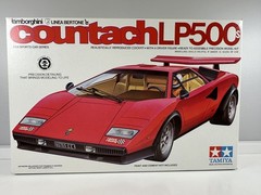 Tamiya Toyota Supra 3.0GT Turbo and Countach LP500S 1:24 Scale BUNDLE