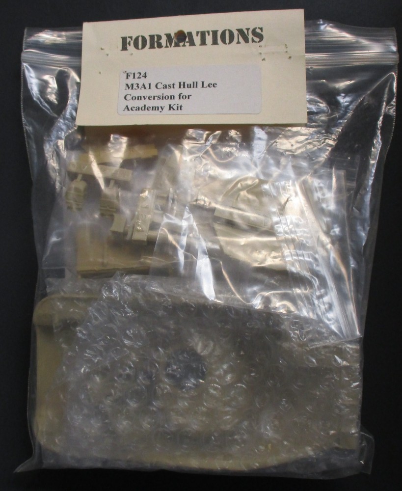 Formations 1/35th Scale M3A1 Cast Hull Lee Resin Detail Set No. F124
