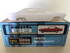 L@@K! **RARE *ORIGINAL VINTAGE AMT 1968 CHEVY CHEVELLE SS 396 KIT *SUPER C@@L!