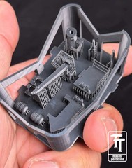 1/200 US Navy Arleigh Burke Flight II Hanger Platform Unpainted