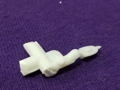 2021 Dodge Charger HellCat ANTENNA from 1:25 AMT Model Kit