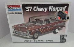 Monogram ’57 Chevy Nomad Classic Cruiser 1:24 Scale Model Car Kit Sealed NEW