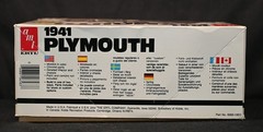 AMT Ertl 1941 Plymouth Coupe 2n1 1:25 Model Kit 6586 Sealed Bags NO INSTRUCTIONS