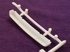 1991 Chevy S-10 Lowrider CUSTOM FRONT BUMPER from Revell 1:25 Model 91 Chevrolet