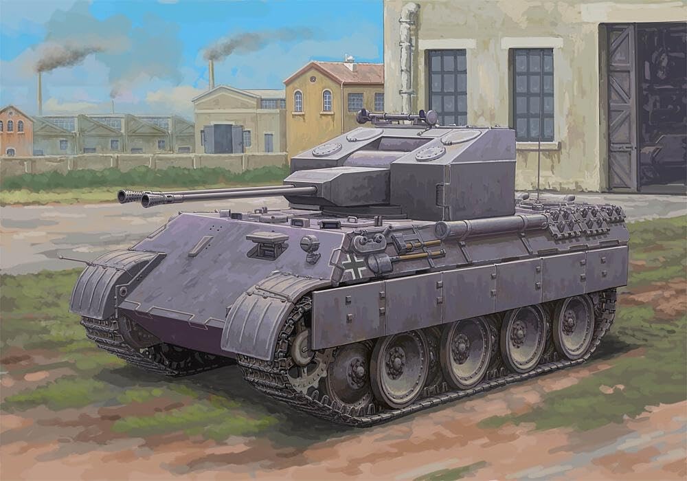 Hobby Boss 84832 1/48 Fighting Vehicle Series German V Anti-Aircraft Tank Flac P