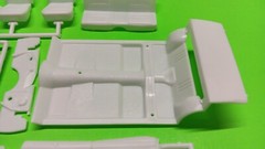 1968 Dodge Charger RT 1/25 Drag Strip Stock Interior Tub Bucket Seat Roll Cage
