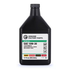 17 Oz. 10-Watt-30 Engine Oil Formulated for Gas Powered 4-Cycle Engines