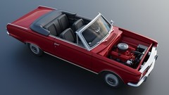 3d Printed 1/25 1965 Plymouth Valiant Convertable Model Kit