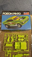 MONOGRAM 1/24 TOM DANIEL POISON PINTO MODEL KIT ORIGINAL 1971 ISSUE UNBUILT MINT