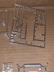 Vintage Junkyard Lot Of Plastic Model Car Chrome Parts And Pieces (Lot Jy444)