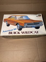 Hasegawa 1/24 1966 ’66 American Buick Wildcat Wild Cat Plastic Car Model Kit NOS