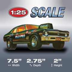 1972 Chevy Nova SS Old Pro 1:25 Scale Model Kit