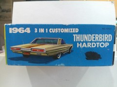 Palmer 1964 Ford Thunderbird Hardtop model kit #6411 1/25 Read description