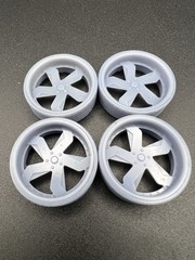 1/25 Scale Resin 26 Inch Model Car Wheel Set