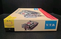 Vintage 70’s Heller 1:35 V.T.B. Vehicule Transport De Blessés Kit# 787