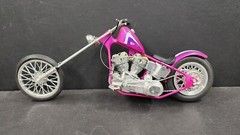 REVELL CUSTOM BUILT CHOPPER CUSTOM PAINT 13 INCHES LONG BUILT BY GARY SEEDS DC
