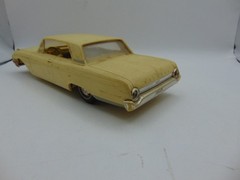 Vintage 1962 Ford Galaxie 500 Dealer Promo Model Parts Car Missing Wheel