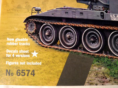 1/35 Italeri US Army M110 Self Propelled Howitzer Vietnam War Markings # 6574
