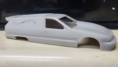 1/24 scale resin 3d printed Caprice Hearse drag body model slot car