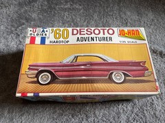 Jo-Han 1960 DeSoto Adventurer Hardtop Vintage Open Box Model Car Kit