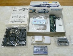 MAZDA 323 Take off ABT TUNING Familia 1.5 XG 1/24 NITTO MODEL KIT VINTAGE