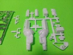 350 Engine 1975 Chevy Van Aquarod Race Team 1/25 AMT Motor Chrome Valve Covers