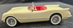 AMT Ertl 1953 Chevrolet Corvette Dealer Promo Car- Polo White #8732 W/Box