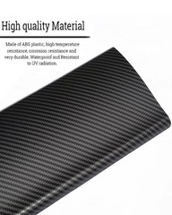 Tesla Model 3 Y Dashboard Cover Front Door Cover Matte Carbon Fiber 2pcs