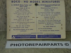 Roco Minitanks (New) WWII US M149 & M58 Mess & Water Trailer Set Lot #6903K©