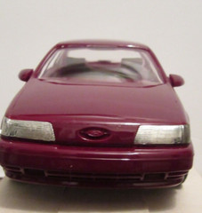 ERTL NIB PROMO CAR 1989 FORD TAURUS SHO CURRENT RED #6067