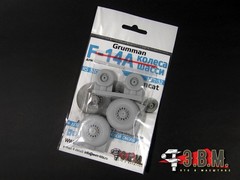 1:32 Resin Wheels Landing Gear for scale model F 14AB Tomcat