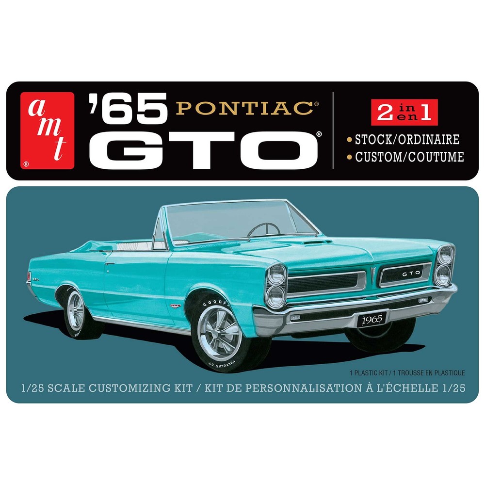 AMT 1/25 1965 Pontiac GTO AMT1191M Plastics Car/Truck 1/24 1/25