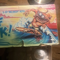 1990 Revell Surf Fink Ed “Big Daddy” Roth Model Kit Sealed Box Wear