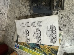 Vintage WW2 Model Kit German PanzerKampfwagen (PzKpfw) No. 212 Missing Pieces