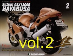 [MODEL] Weekly Suzuki Hayabusa GSX1300R vol.2 DeAGOSTINI 1:4 diecast GSX Japan