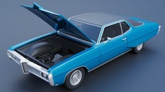 3d Printed 1/25 1968 Pontiac Grand Prix Model Kit