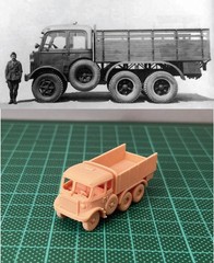 1/144 WWII Italian Breda 51/52 Truck Resin kit (#ITL682)