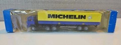 ROCO #1515 Magirus 310D Cab w/Michelin Covered Trailer “Blue & Yellow” 1:87