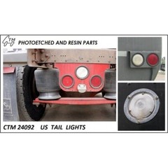 PHOTOETCHED US Tail Lights CTM24092 1/25 or 1/24 scale