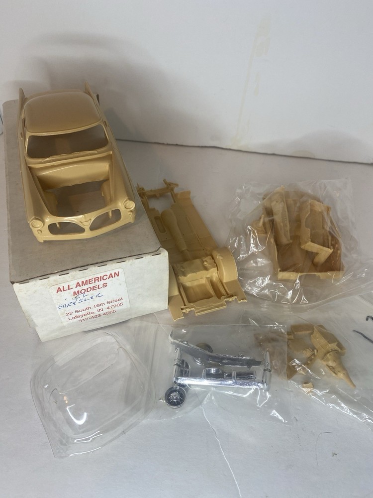 All American Models Resin 1956 Chrysler Sport Sedan Rare OOP USA