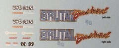 Decals – Brutal Bastard, ‘55 Chevy Gasser. Beautiful!