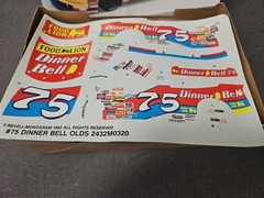 1992 JOE RUTTMAN DINNER BELL OLDS #75 1/24 REVELL MONOGRAM MODEL KIT #2432 NEW