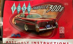 Moebius Models 1956 Chrysler 300B. 1/25 Scale.