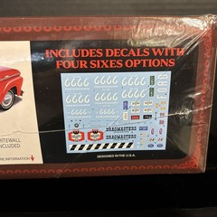 AMT 1559 FOUR SIXES RANCH 1963 FORD F-100 PICKUP MODEL KIT-NIB-1/25 SCALE