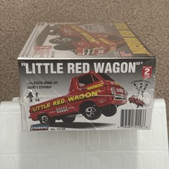 Lindberg Dodge “Little Red Wagon” Drag Truck Model Kit 1/25 72158, New Sealed
