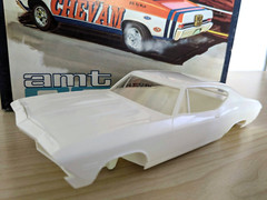 L@@K! **RARE *ORIGINAL VINTAGE AMT 1968 CHEVY CHEVELLE SS 396 KIT *SUPER C@@L!