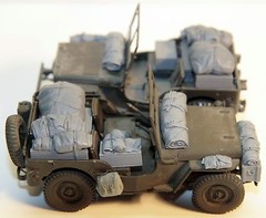 1/35 Scale Willys Jeep Set #2 – 10 Pieces – Resin Stowage ValueGear