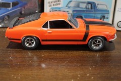 Monogram 1970 Ford Mustang Boss 302 Clean Build 1/24