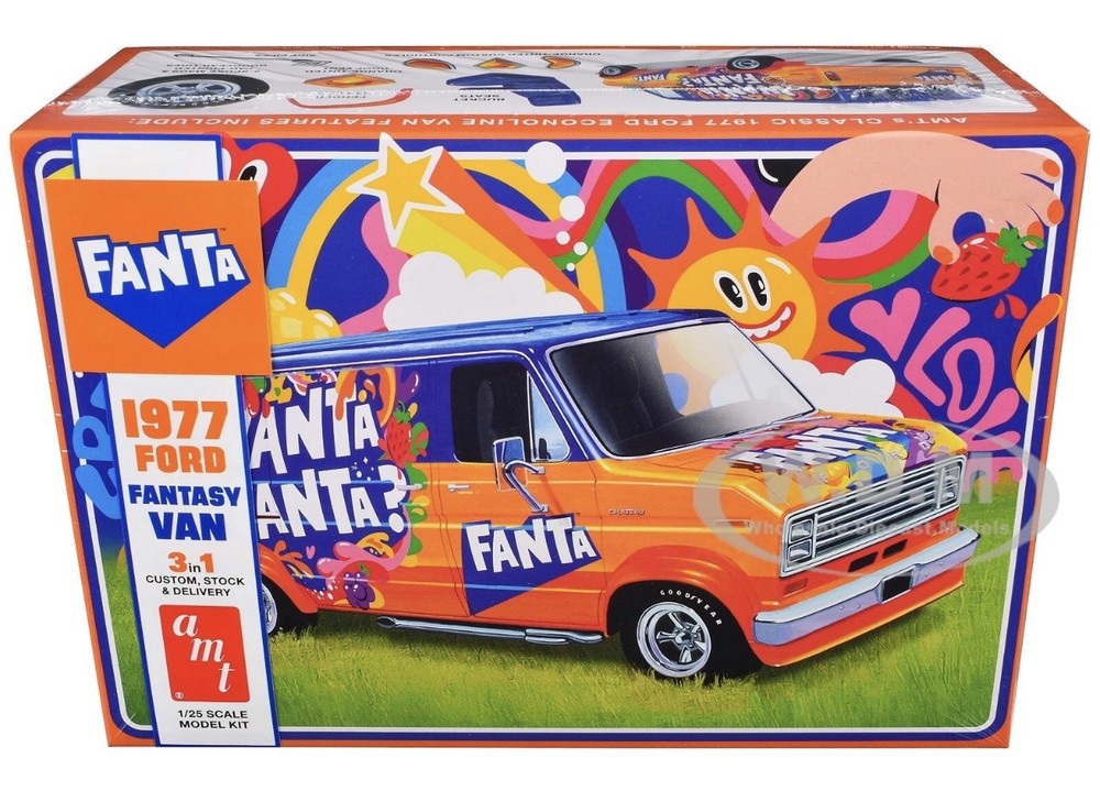 AMT 1471 1977 Ford Custom Van Fanta