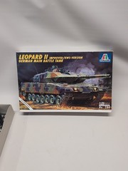 Italeri No 280 1:35 Leopard Improved 11 German Main Battle Tank Started/Read